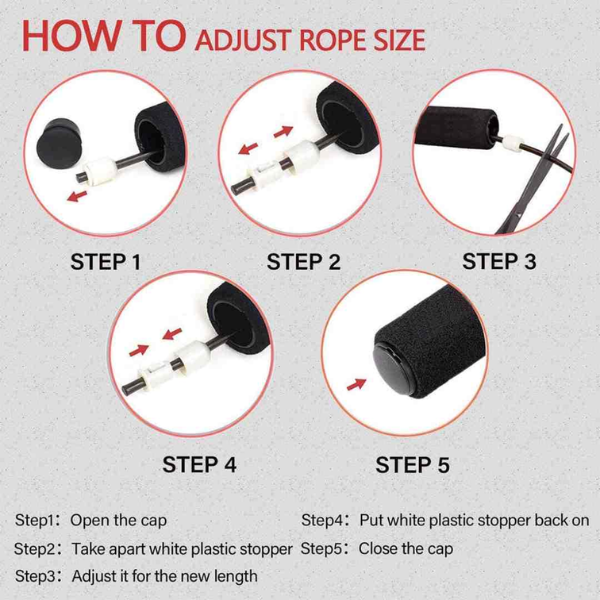 Adjustable Speed Jump Rope