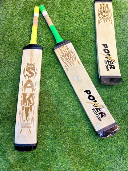 Saki Professional Cricket Bat Rawalakot Wood Power Edition Sports Bat