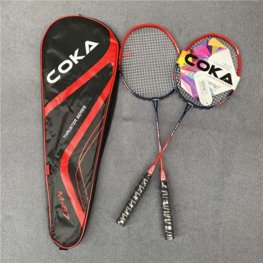 Badminton Racket Pair Coka M-67