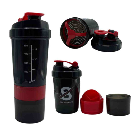 Sportsium Spider Shaker Bottles 3 in 1