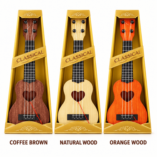 Kids 4-String Mini Ukulele Guitar Toy – Musical Learning Instrument for Children