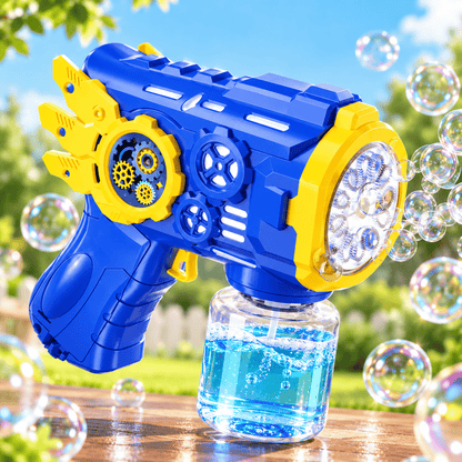 Bubble Gun for Kids Outdoor Bubble Blaster Toy