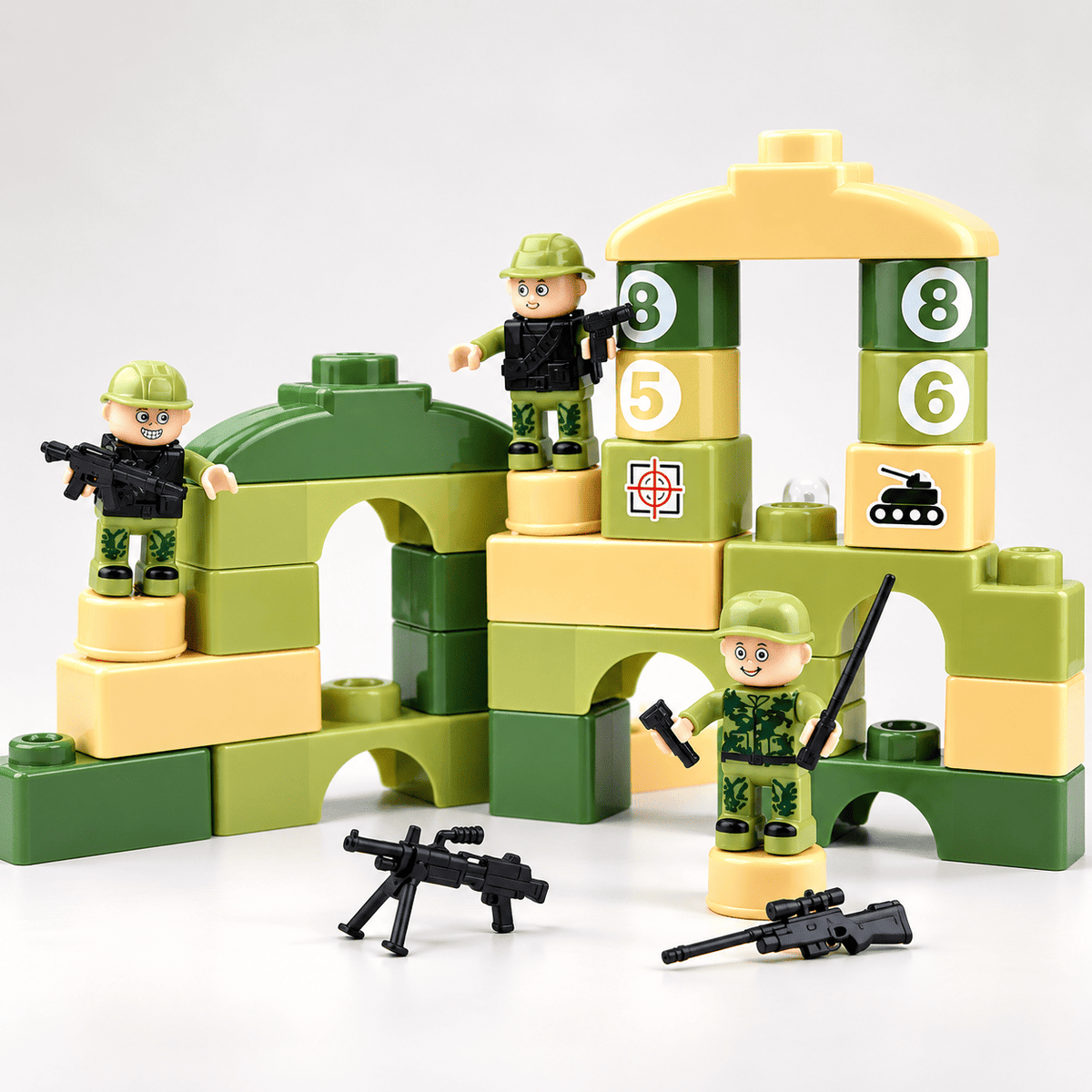 Special Force Army Building Blocks Set with Soldiers, Vehicles & Accessories for Kids