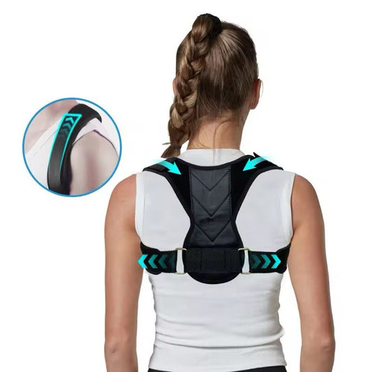 Adjustable Back Posture Corrector Brace for Men & Women