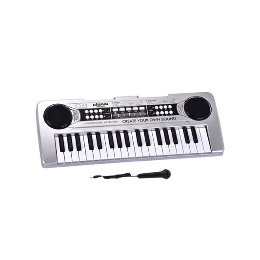 37 Keys Electronic Keyboard Piano for Kids with Microphone & USB
