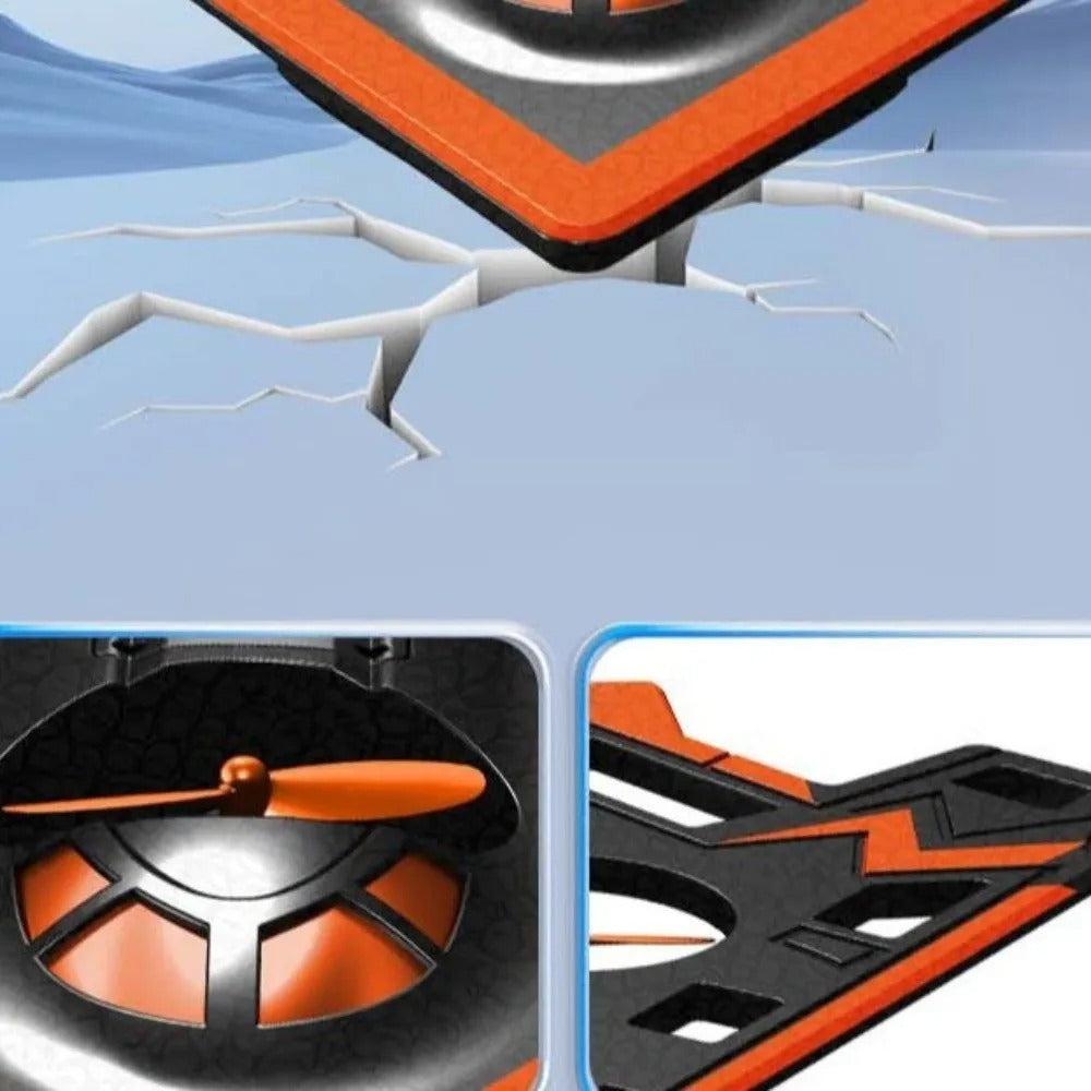 2.4GHz Remote Control Stunt Aircraft for Kids – Gravity Sensor RC Plane with LED Lights
