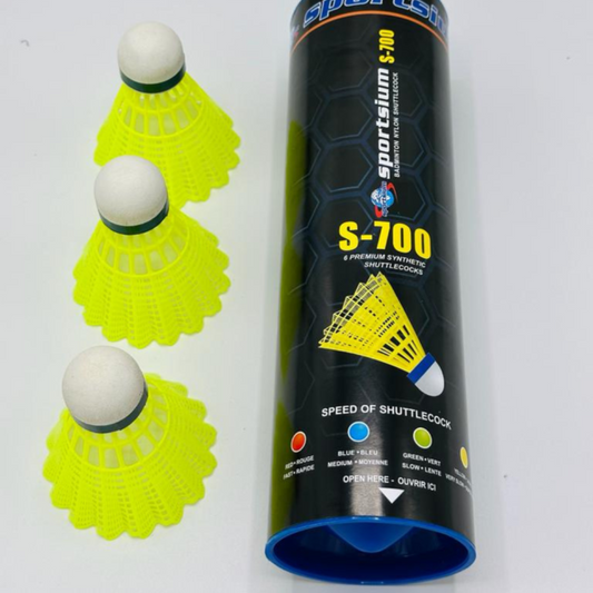 Sportsium S-700 Pro-Grade Nylon Shuttlecock for Badminton Excellence