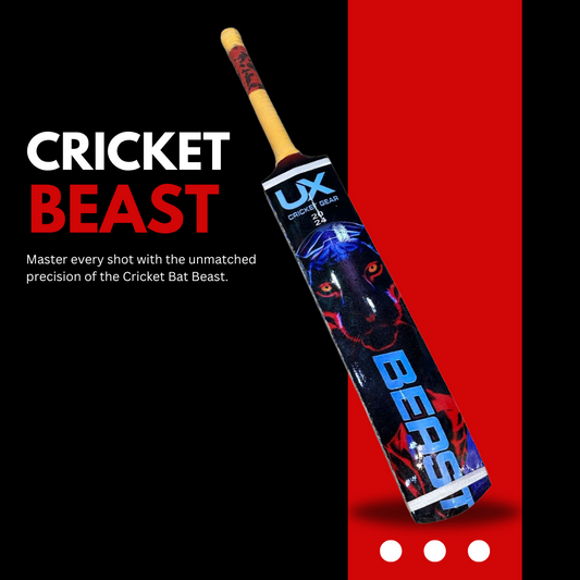 UX Beast Tape Ball Full Cane Cricket Bat