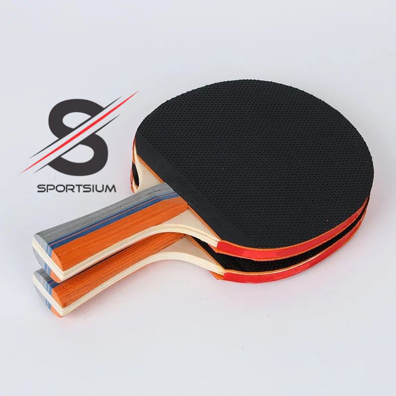 Ultra-Table Tennis Racket Pair with 3 Balls