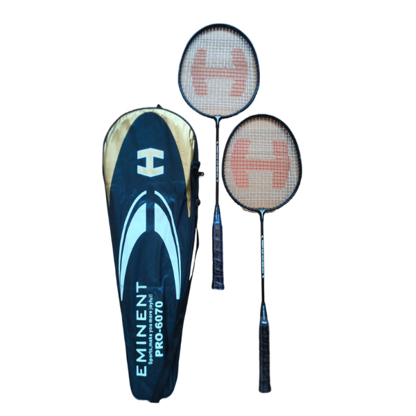 Badmtion racket pair model no 6070