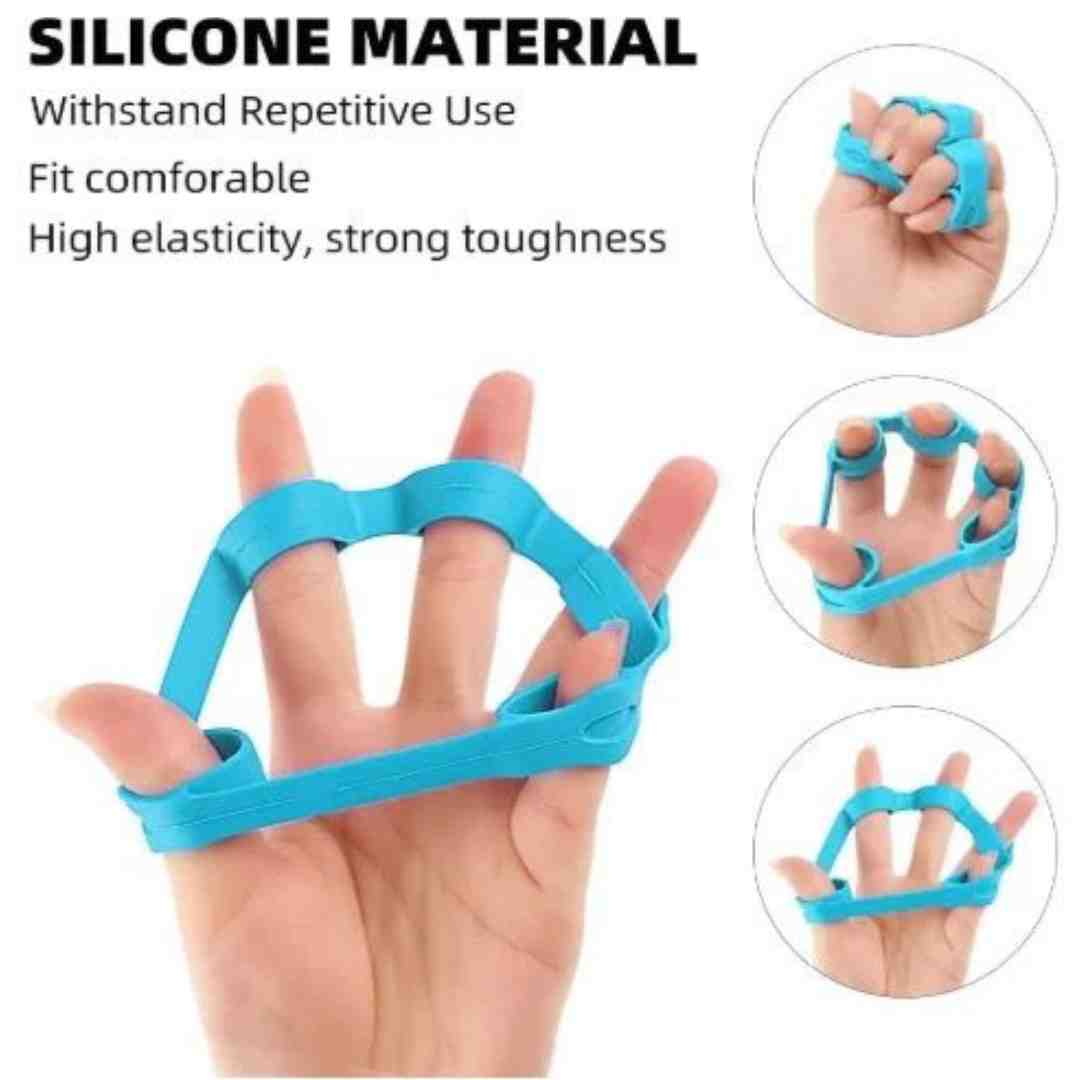 Hot Silicone Finger Gripper Strength Trainer Band