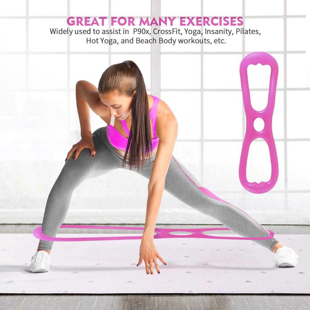 Fitness Exercise Resistance Bands For Body Workout